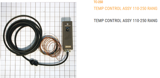 TEMP CONTROL ASSY 110-250 RANG