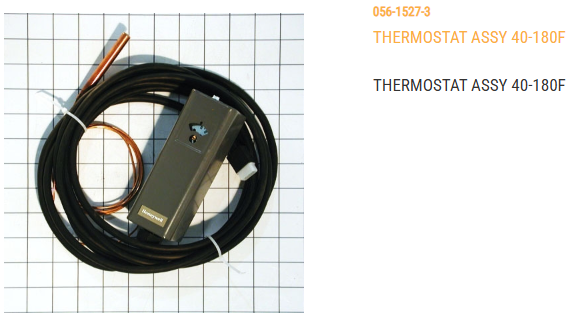 THERMOSTAT ASSY 40-180F