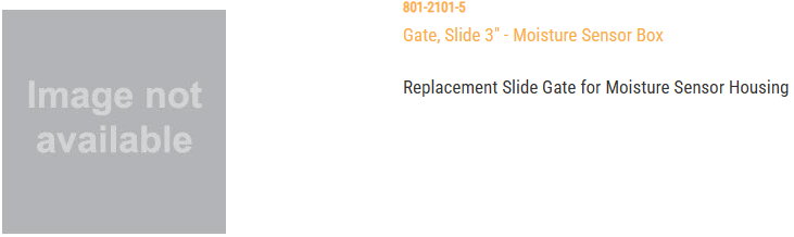 GATE, SLIDE 3IN - DRYERMASTER B