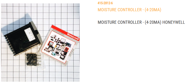 MOISTURE CONTROLLER, (4-20MA), PROGRAMMED