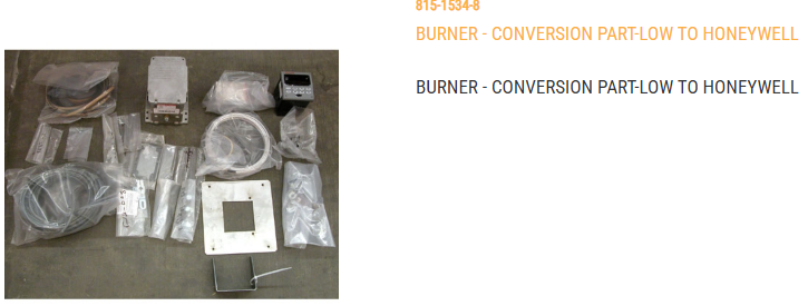 CONVERSION, PARTLOW TO HONEYWELL