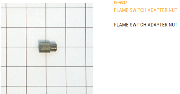 FLAME SWITCH ADAPTER NUT