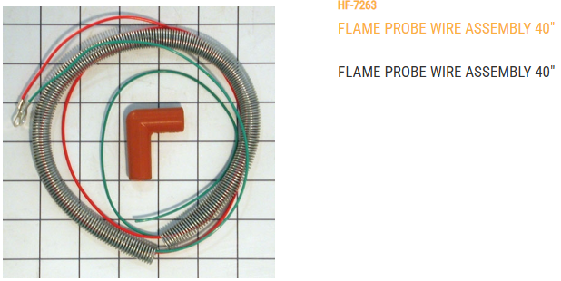 FLAME PROBE WIRE ASY 40"