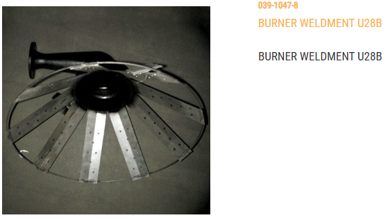 BURNER WELDMENT U28B