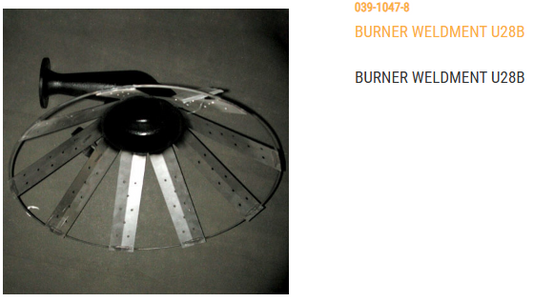 BURNER WELDMENT U28B