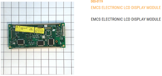 EMCS, LCD DISPLAY ELECTRONIC CONT (DISPLAY MOD)