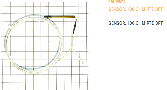 SENSOR, 100 OHM RTD 8FT           REPLACES: 056-1985-3