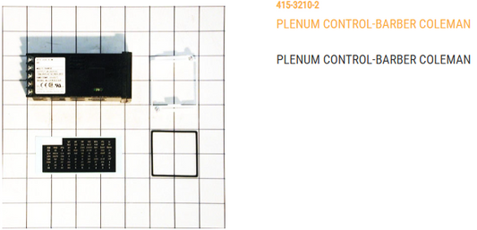 PLENUM CONTROL-BARBER