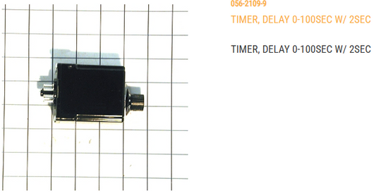 TIMER, DELAY 0-100SEC W/ 2SEC