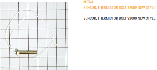 SENSOR, THERMISTOR BOLT S2000, NEW STYLE HI TEMPERATURE