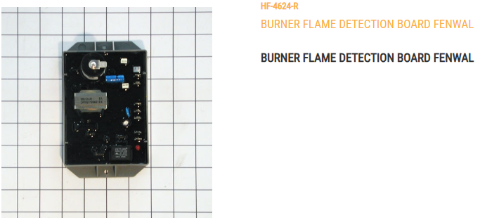 FLAME DETECTION BOARD (FENWAL) REPLACEMENT/HF-4624 WITH PNEG-1354 INSTRUCTIONS  REPLACES:  HF-4624