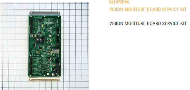 VISION MOISTURE BOARD SERVICE KIT