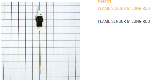 ROD, FLAME SENSOR 6" LONG