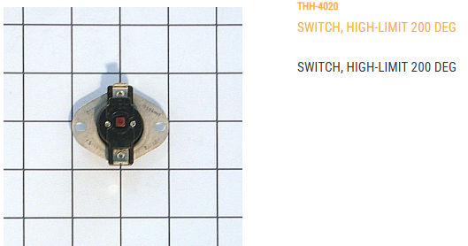 SWITCH, HIGH-LIMIT 200 DEG        REPLA>