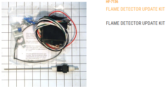 FLAME DETECTOR UPDATE KIT