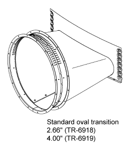 TRANSITION OVAL 4.00"