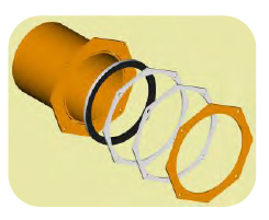 OUTPUT TUBE KIT- 6"              FORMER>
