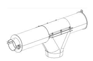 DEADHEAD DEFLECTOR ASY-6" 90DEG
