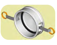 CAP, CAMLOCK FEMALE 5"          USE TOU>