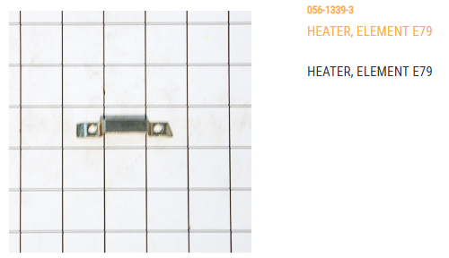 HEATER, ELEMENT E79, 69.2 TO 75.0 AMPS, ITEM WILL BECOME  OBSOLETE ONCE INVENTORY IS GONE