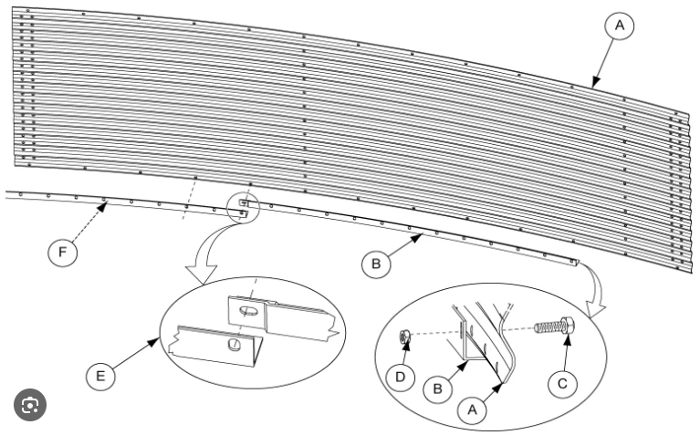 57.3/4" CLOSE PUNCH BASE ANGLE
