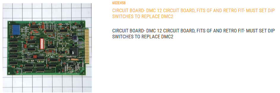 CIRCUIT BOARD- DMC 12