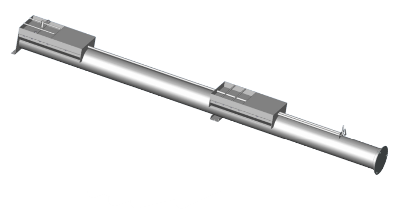 HAVEN 36' Double Hopper Unload Tube - 10"