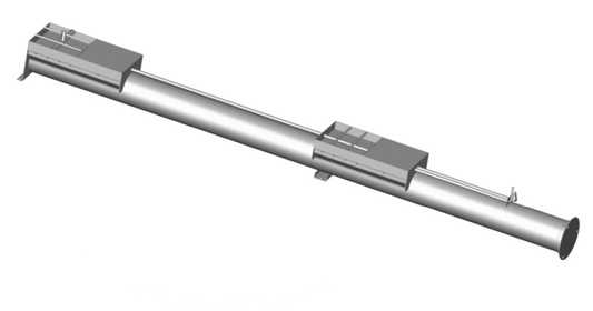 HAVEN 36' Double Hopper Unload Tube - 10"