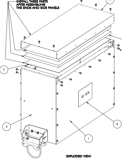 NOISE SUPPRESSOR KIT - VCV 6IN
