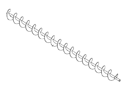 HAVEN 30' Unload Screw - 10"