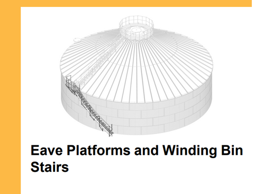 INSIDE HANDRAIL KIT, WINDING BIN STAIRS