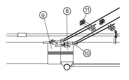 TRUSS ANCHOR: 10" LWR BAND ON