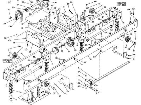 SIDE-TROLLEY BASE,33/4A-48/6A