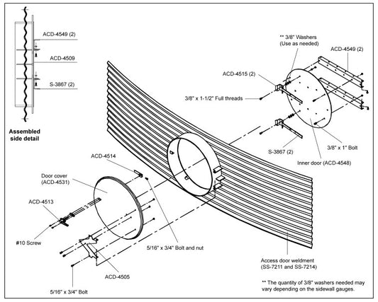 INT. ACCESS JS 1R DOOR PACKAGE LOWER RI>