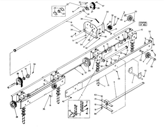 SHAFT- EXTN, W/SPROCKET