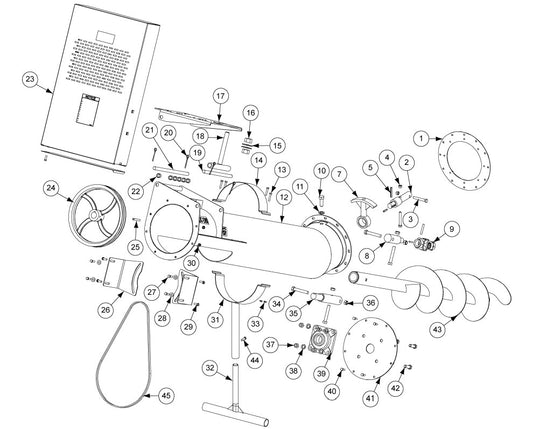 AUGER 8-8 6-8 25 DEG UNLD