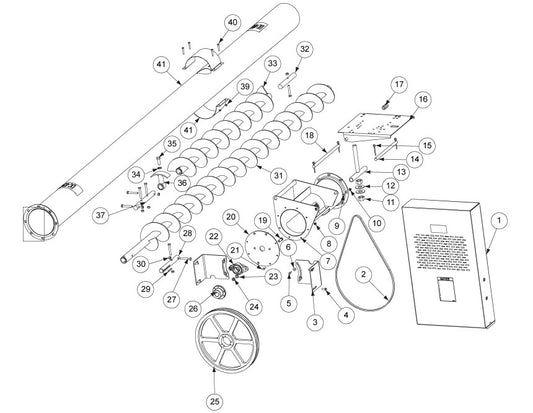 BEARING: 8" ASSY W/BUSHING MAC