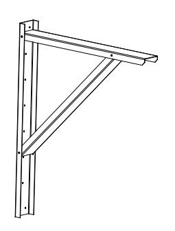 A-Frame Bin Brace Mount Over 40FT in Length