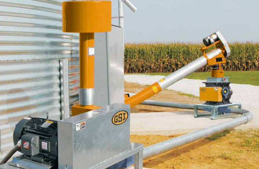 AIRLOCK AUGER 8"X8FT W/HOPPER (INCLUDES>