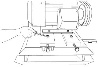 AIRLOCK AUGER MOTOR ASY 3HP-3PH