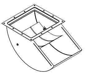 AUTO-VENT W/FLAP ASSEMBLED      VENT W>