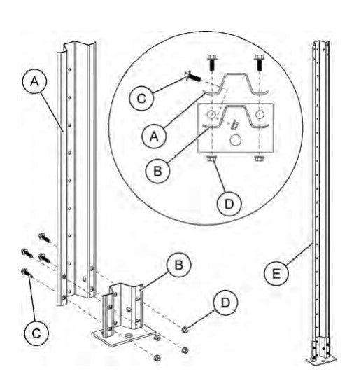 FC 4.00" 2R BASE STIFFENER 5 GA