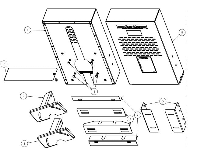 BELT GUARD MOUNTING ANGLE