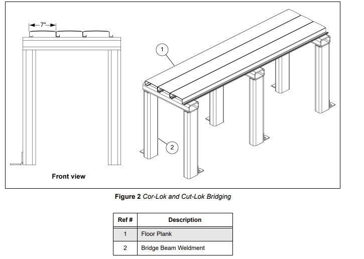 FLR BRG BEAM WELD 20.375"LONG    FOR 16>