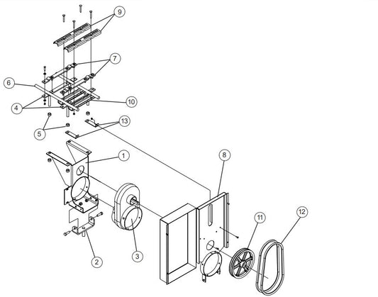 ORDER GK2338-RD, CTR.PIVOT WELDMENT 12">
