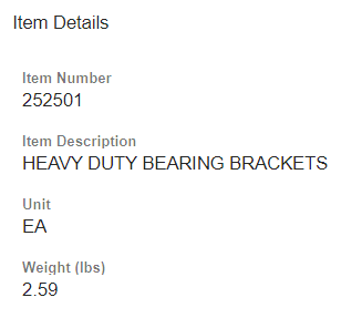 HEAVY DUTY BEARING BRACKETS