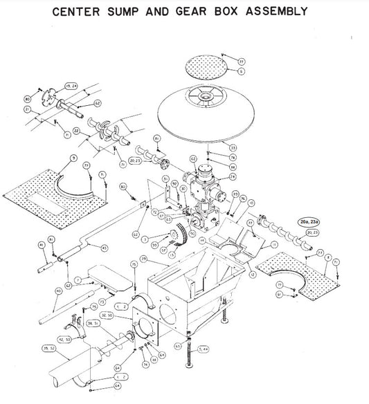 WHEEL- AUGER, 1-1/4" ID.