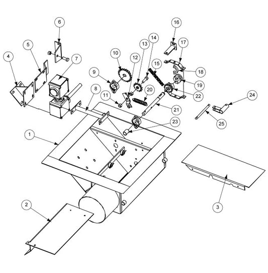 PS 8" CLUTCH DRIVE STUB