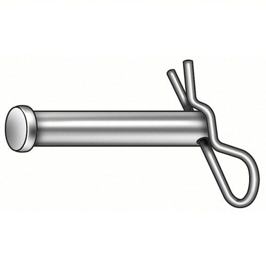 PIN, CLEVIS 1/2 X 1-1/2 PLAIN STEEL