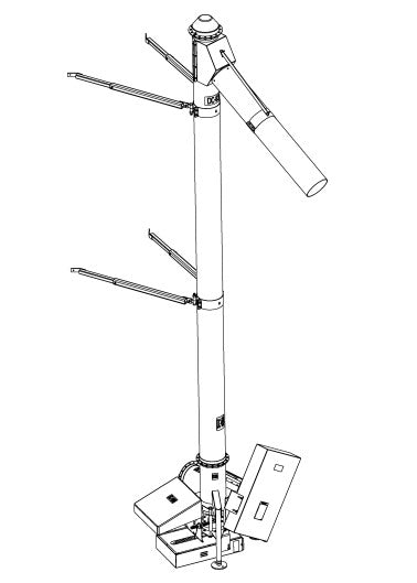 DRV UNIT: 8" CMM VRT (2B) - (3HP - 5HP)>